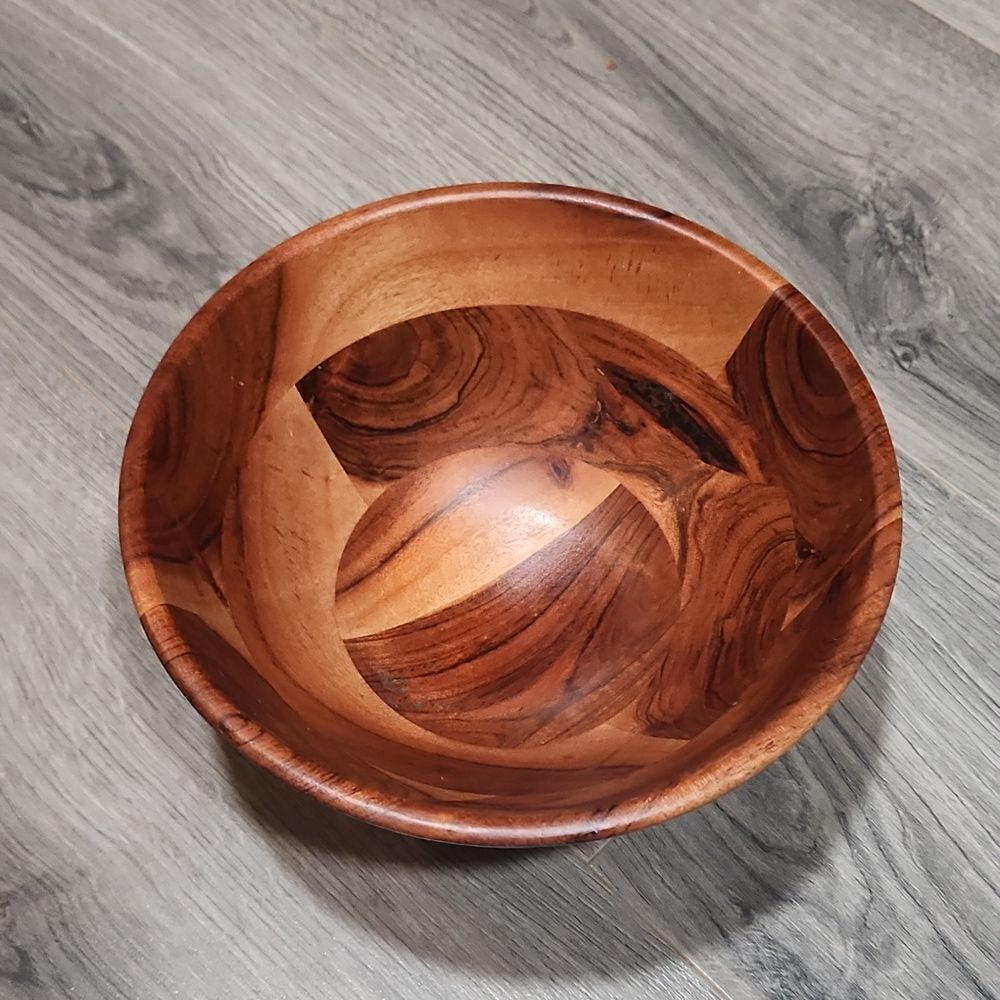 Williams Sonoma Open Kitchen Wooden Deep Bowl
